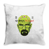 no brain no gain Throw Pillow