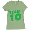 team 10 Ladies Fitted T-Shirt