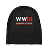 world war 3 Baby Beanies