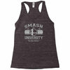 smash university Racerback Tank