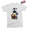 who loves pugs Exclusive T-shirt