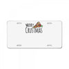 merry crustmas christmas pizza License Plate