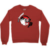 samurai jack and aku yin yang Crewneck Sweatshirt