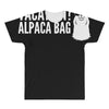 vacation alpaca bag animal humor funny All Over Men's T-shirt