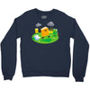 no jacket required Crewneck Sweatshirt