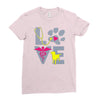 love teal best trending Ladies Fitted T-Shirt