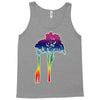 giraffe reaching up with its long neck to eat leaves off branches from Tank Top