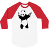 banksy panda pop 3/4 Sleeve Shirt
