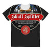 skull splitter beer label ideal birthday present or gift All Over Women's T-shirt