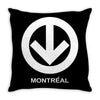 montreal metro Throw Pillow