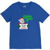heapy new year funny santa claus christmas V-Neck Tee