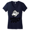 monkey man Women's V-Neck T-Shirt