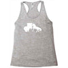 b&auml;r vs einhor  funny Racerback Tank