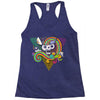 candy skull Racerback Tank