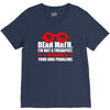 dear math. i&rsquo;m not a therapist V-Neck Tee
