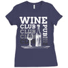 Wine Club Ladies Fitted T-Shirt