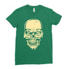 dead halloween head Ladies Fitted T-Shirt