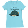 ronflex la flemme Ladies Fitted T-Shirt