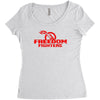 freedom fighters Women's Triblend Scoop T-shirt