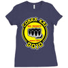 strike first, strike hard, no mercy Ladies Fitted T-Shirt