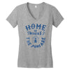 home is where the paws are Women's V-Neck T-Shirt