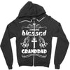 I Am One Blessed Granddad Zipper Hoodie
