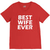 best wife ever V-Neck Tee