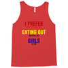 i prefer eating out girls Tank Top