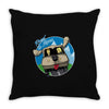 road to aspen Throw Pillow