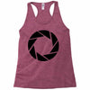 aperture science Racerback Tank