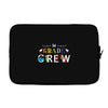 1st grade crew Laptop sleeve
