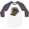 pizzaskull sticker original 3/4 Sleeve Shirt