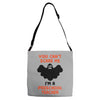 Halloween You Cant Scare Me Im A Preschool Teacher Adjustable Strap Totes