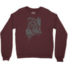 wolf princess warrior Crewneck Sweatshirt