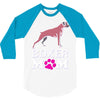 love boxer dog mom funny 3/4 Sleeve Shirt