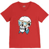 skull holiday V-Neck Tee