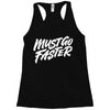 must go faster 2 Racerback Tank