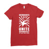 introverts Unite Separately in Your Own Homes Ladies Fitted T-Shirt