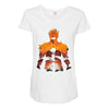 time to praise the sun Maternity Scoop Neck T-shirt