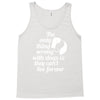 the only thing wrong with dogs Tank Top