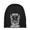 Never Underestimate Dog Rescuer Who Was Born January Baby Beanies