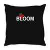 mgk bloom Throw Pillow