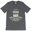 premium vintage 1971 classic perfectly aged limited edition T-Shirt