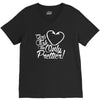 girls fish too only prettier V-Neck Tee