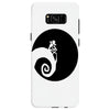 nightmare before christmas black logo Samsung Galaxy S8
