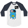 uberpup hey brain cakes! 3/4 Sleeve Shirt