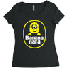 banana minion despicable nana Women's Triblend Scoop T-shirt