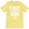 beer belly xray skeleton funny T-Shirt