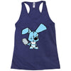 evil rabbit Racerback Tank