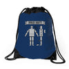 onward robots! &ndash; by chris ware Drawstring Bags